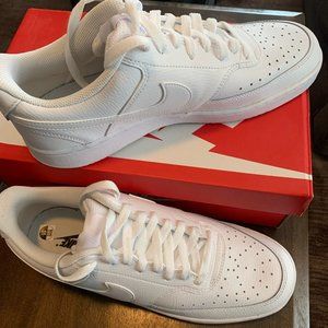 Nike Court Vision White/White - Mens Sz 11